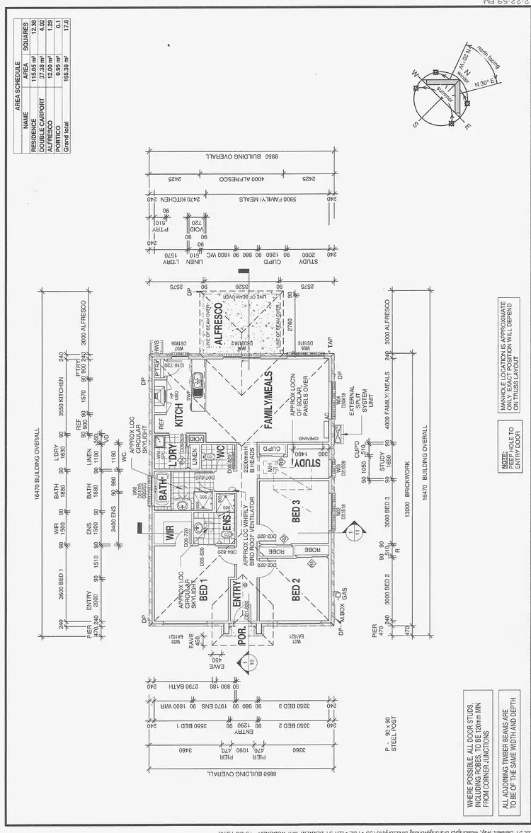 Floorplan of Homely house listing, 33 Derwent Way, West Wodonga VIC 3690