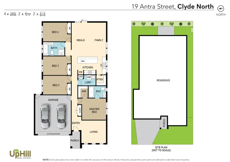 Floorplan of Homely house listing, 19 Antra Street, Clyde North VIC 3978