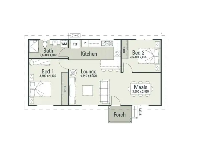 Floorplan of Homely house listing, 42B Homestead Street, Marsden QLD 4132