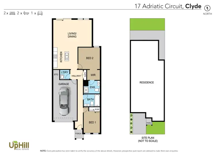 Floorplan of Homely house listing, 17 Adriatic Circuit, Clyde VIC 3978