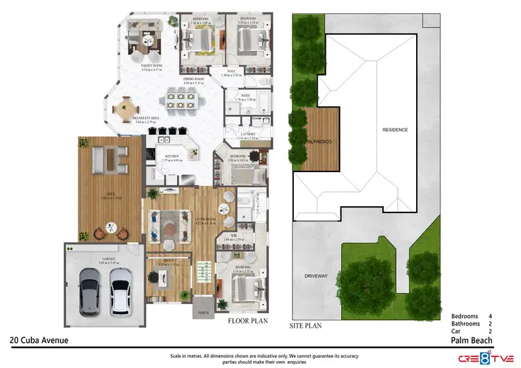 Floorplan of Homely house listing, 20 Cuba Avenue, Palm Beach QLD 4221