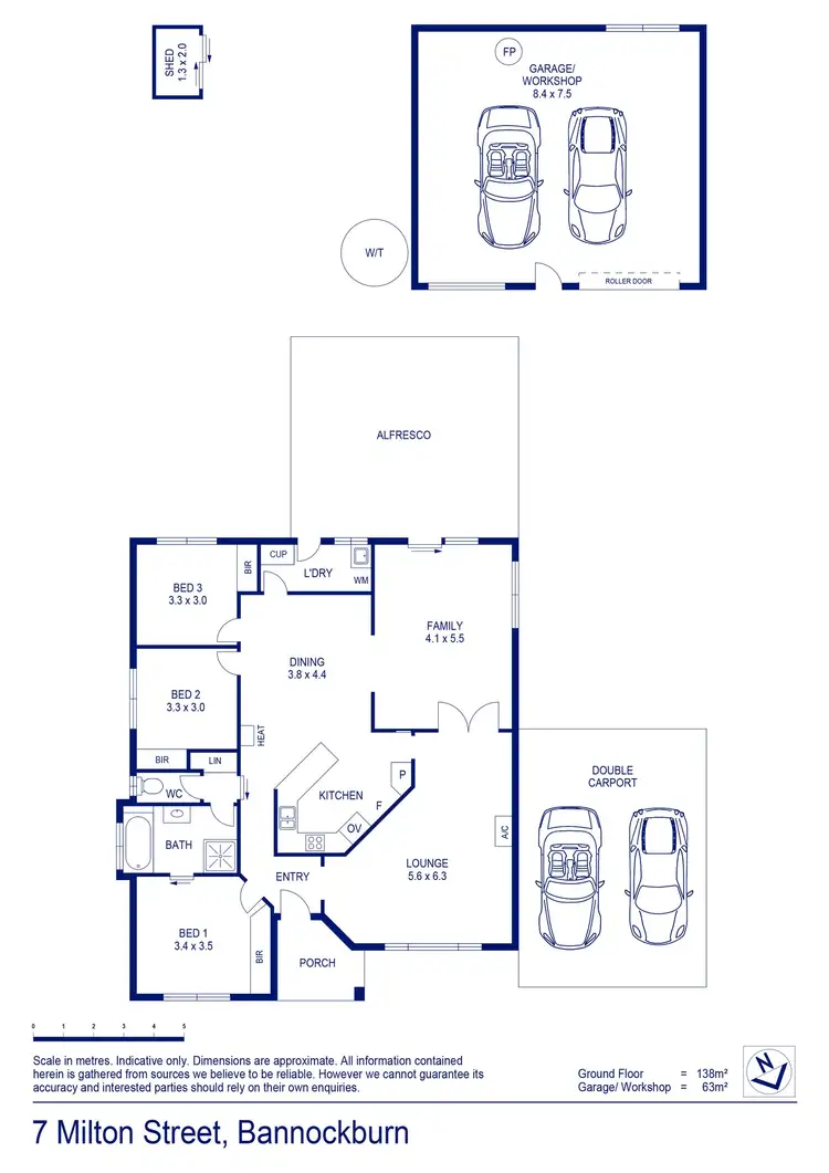 Floorplan of Homely house listing, 7 Milton Street, Bannockburn VIC 3331