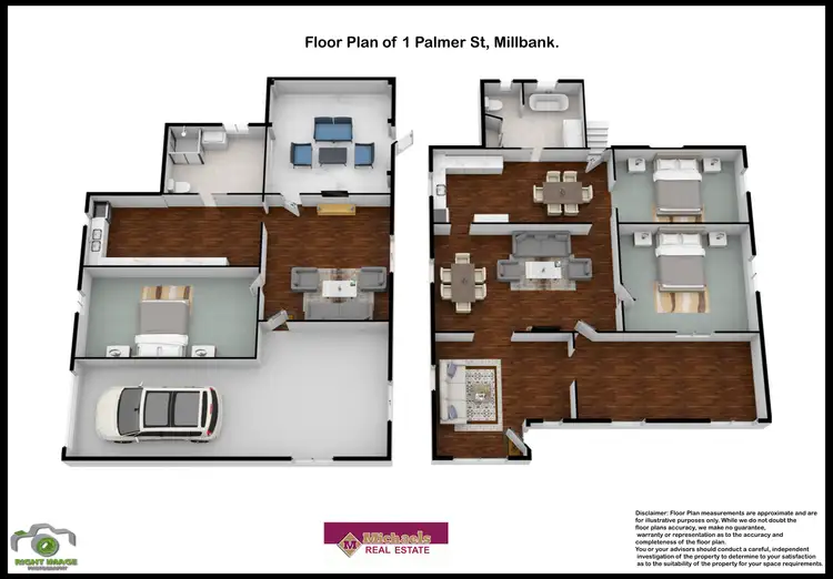Floorplan of Homely house listing, 1 Palmer Street, Millbank QLD 4670