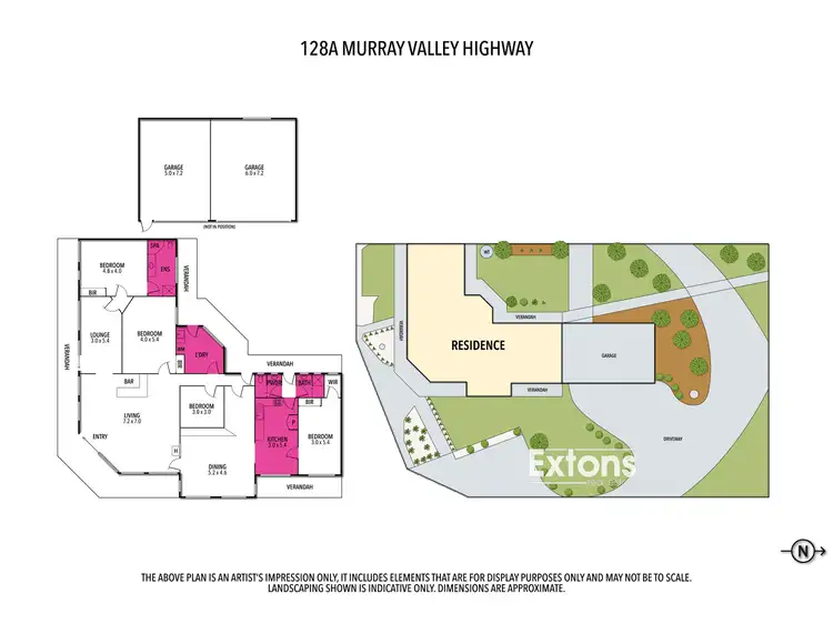 Floorplan of Homely house listing, 128 Murray Valley Highway, Yarrawonga VIC 3730