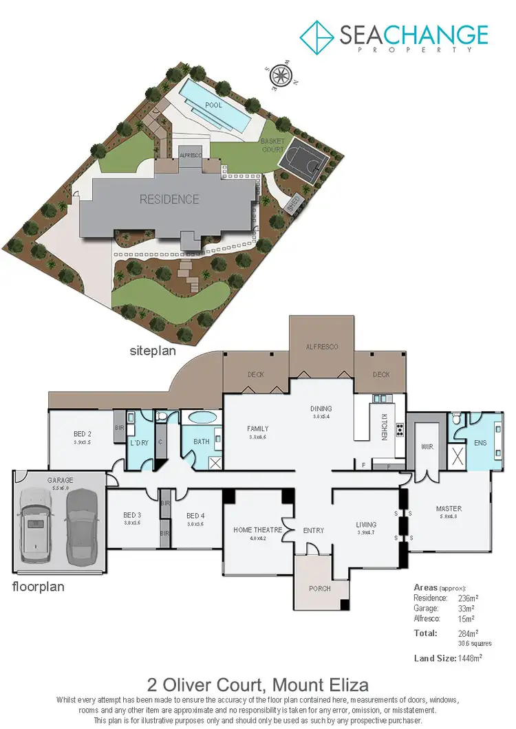 Floorplan of Homely house listing, 2 Oliver Court, Mount Eliza VIC 3930