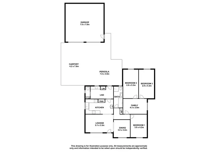 Floorplan of Homely house listing, 5 Dundee Street, Mount Gambier SA 5290