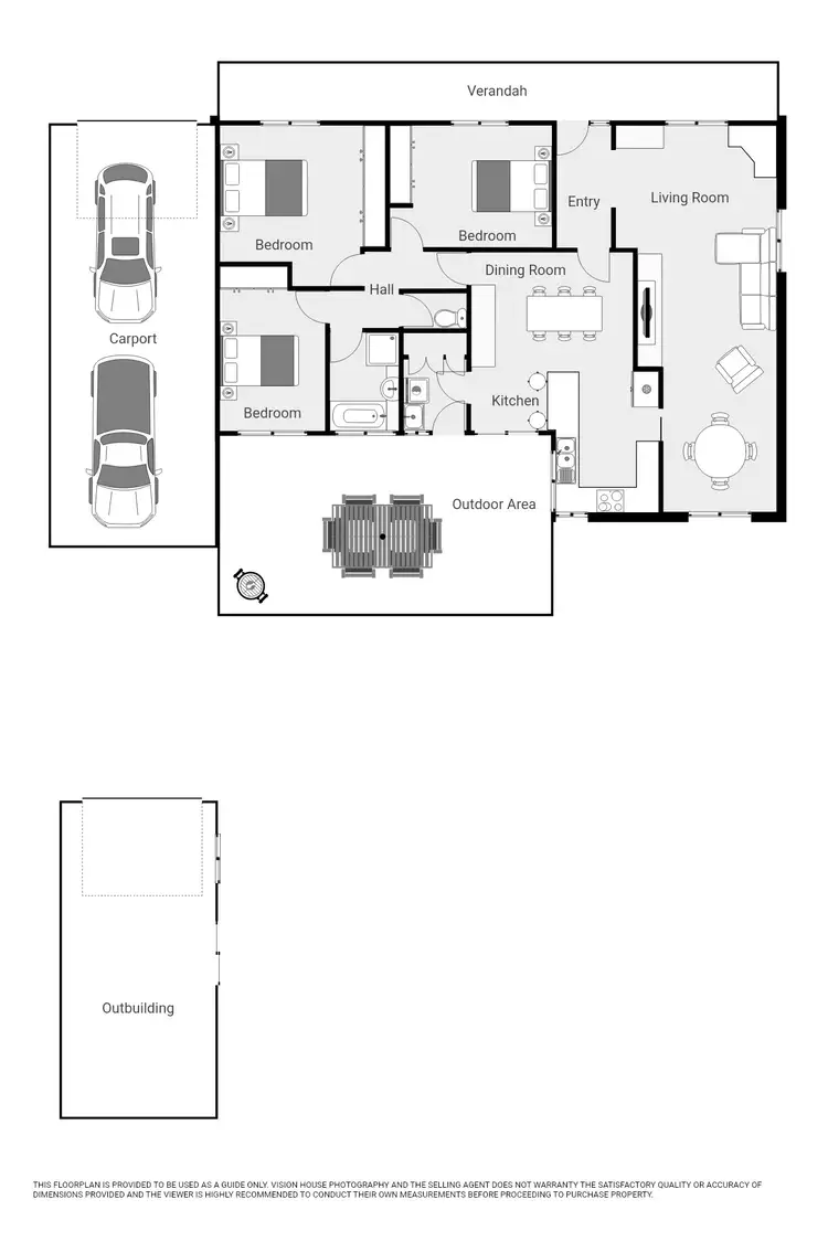 Floorplan of Homely house listing, 402 Eleventh Street, Mildura VIC 3500