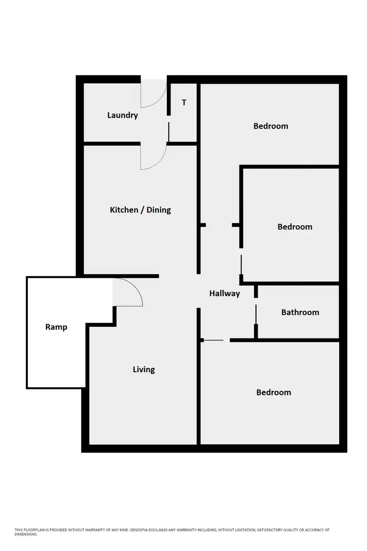 Floorplan of Homely house listing, 16 Tarrant Street, Warracknabeal VIC 3393