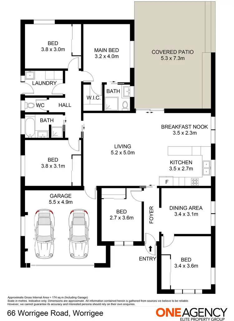 Floorplan of Homely house listing, 66 Worrigee Road, Worrigee NSW 2540