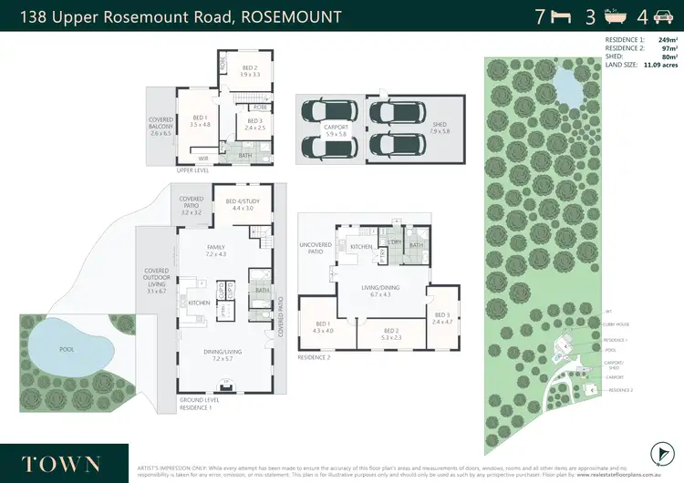 Floorplan of Homely house listing, 138 Upper Rosemount Road, Rosemount QLD 4560