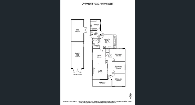 Floorplan of Homely house listing, 29 Roberts Road, Airport West VIC 3042