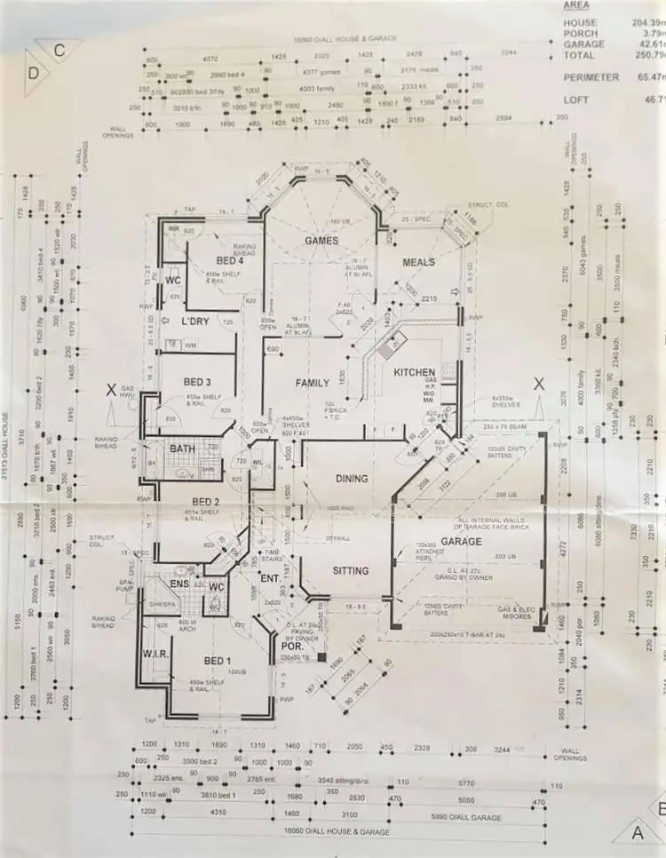 Floorplan of Homely house listing, 4 Teraglin Vista, Yanchep WA 6035