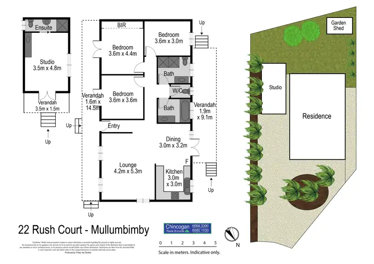Floorplan of Homely house listing, 22 Rush Court, Mullumbimby NSW 2482