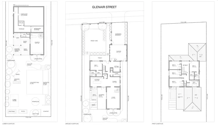 Floorplan of Homely house listing, 18 Glenair Street, Templestowe Lower VIC 3107