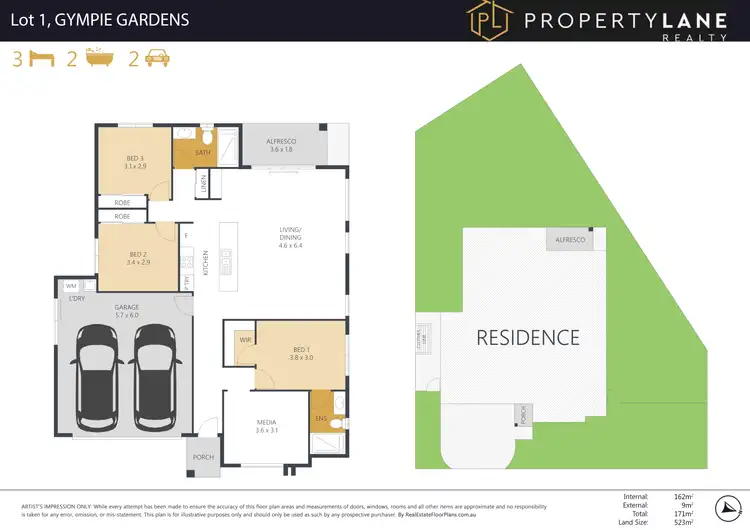 Floorplan of Homely house listing, Lot 1 Bimbadean Circuit, Southside QLD 4570