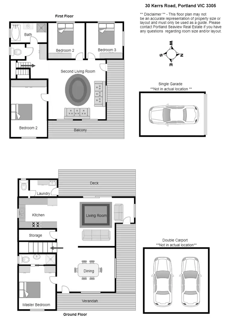 Floorplan of Homely house listing, 30 Kerrs Road, Portland VIC 3305