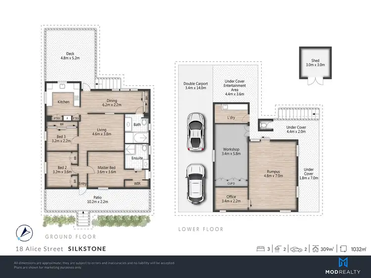 Floorplan of Homely house listing, 18 Alice Street, Silkstone QLD 4304