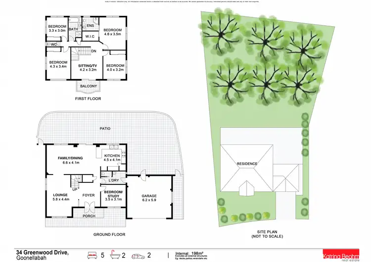 Floorplan of Homely house listing, 34 Greenwood Drive, Goonellabah NSW 2480