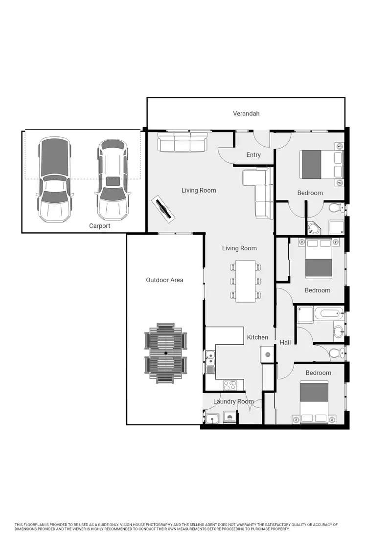 Floorplan of Homely house listing, 24 Maloney Drive, Mildura VIC 3500