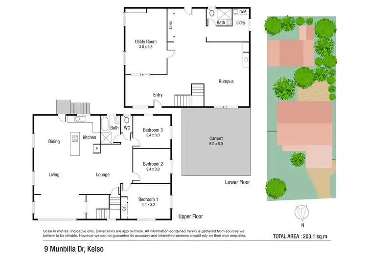 Floorplan of Homely house listing, 9 Munbilla Drive, Kelso QLD 4815