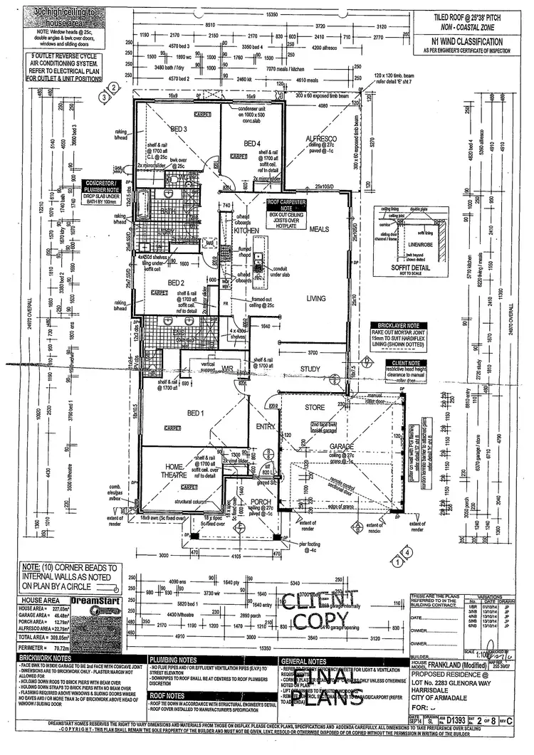 Floorplan of Homely house listing, 26 Glenora Way, Harrisdale WA 6112
