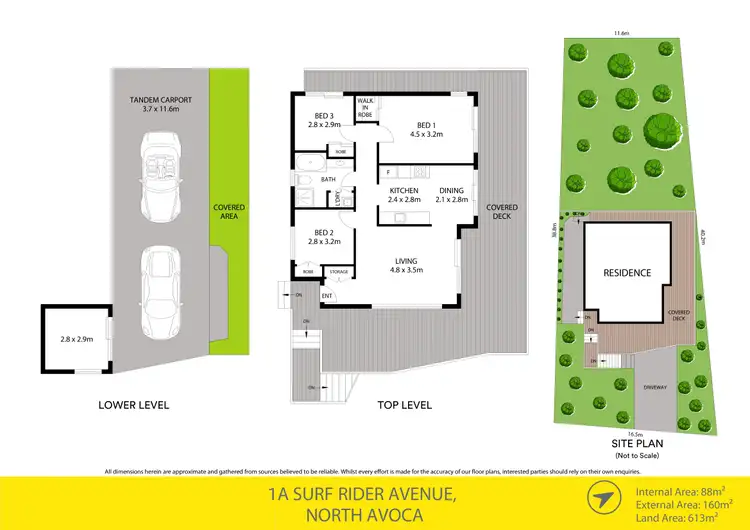 Floorplan of Homely house listing, 1A Surf Rider Avenue, North Avoca NSW 2260