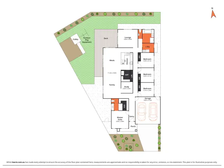 Floorplan of Homely house listing, 16 Dogwood Street, Mount Duneed VIC 3217