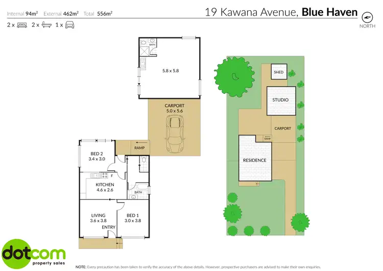 Floorplan of Homely house listing, 19 Kawana Avenue, Blue Haven NSW 2262