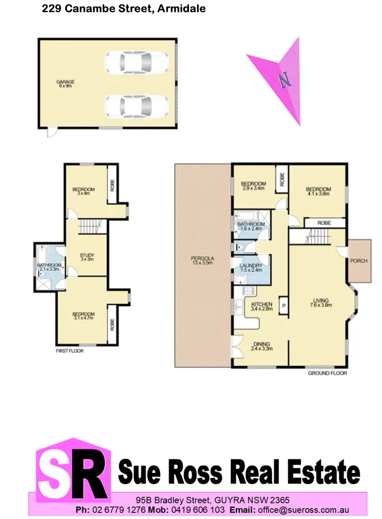 Floorplan of Homely house listing, 229 Canambe Street, Armidale NSW 2350