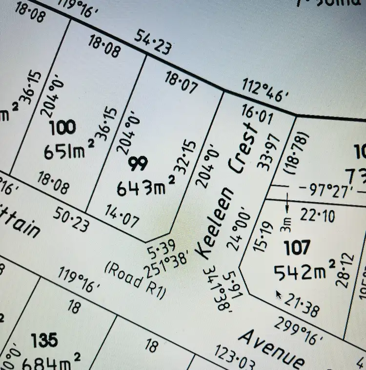 Floorplan of Homely land listing, LOT 99/391 Wollaston Road, Warrnambool VIC 3280