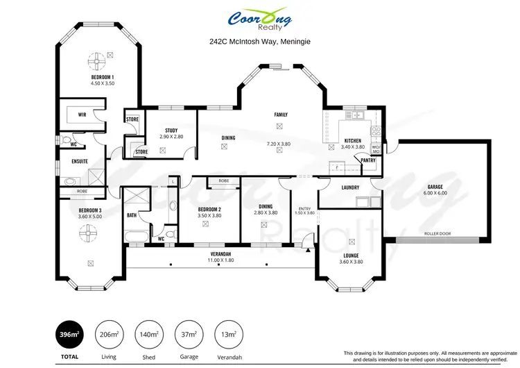 Floorplan of Homely rural property listing, 242C McIntosh Way, Meningie SA 5264