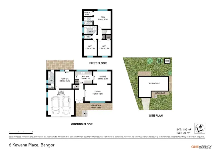Floorplan of Homely house listing, 6 Kawana Place, Bangor NSW 2234