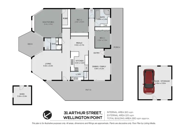 Floorplan of Homely house listing, 29-31 Arthur Street, Wellington Point QLD 4160