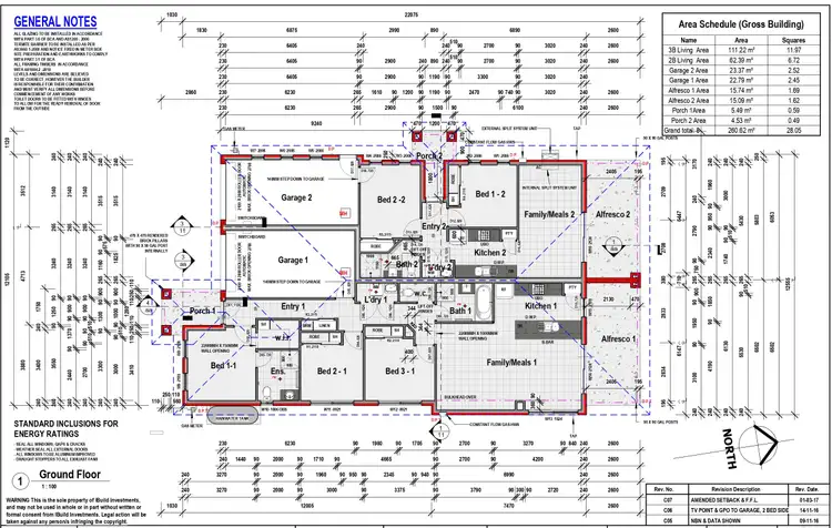Floorplan of Homely block of units listing, 54 & 54a Strauss Street, Springdale Heights NSW 2641