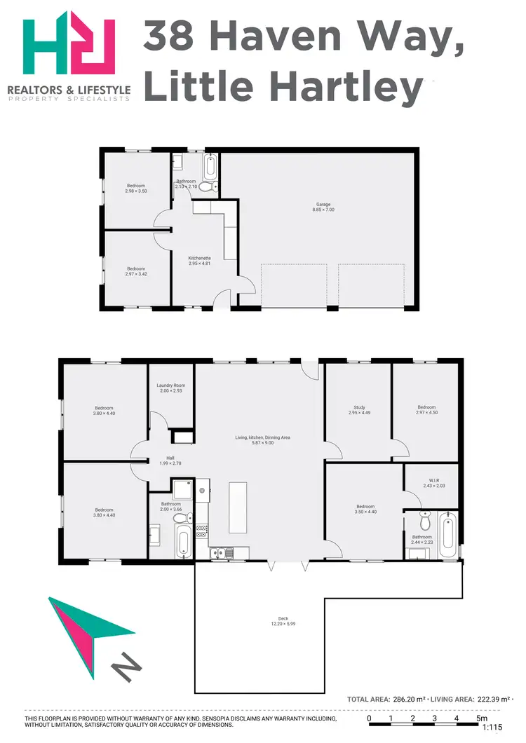 Floorplan of Homely house listing, 38 Haven Way, Little Hartley NSW 2790