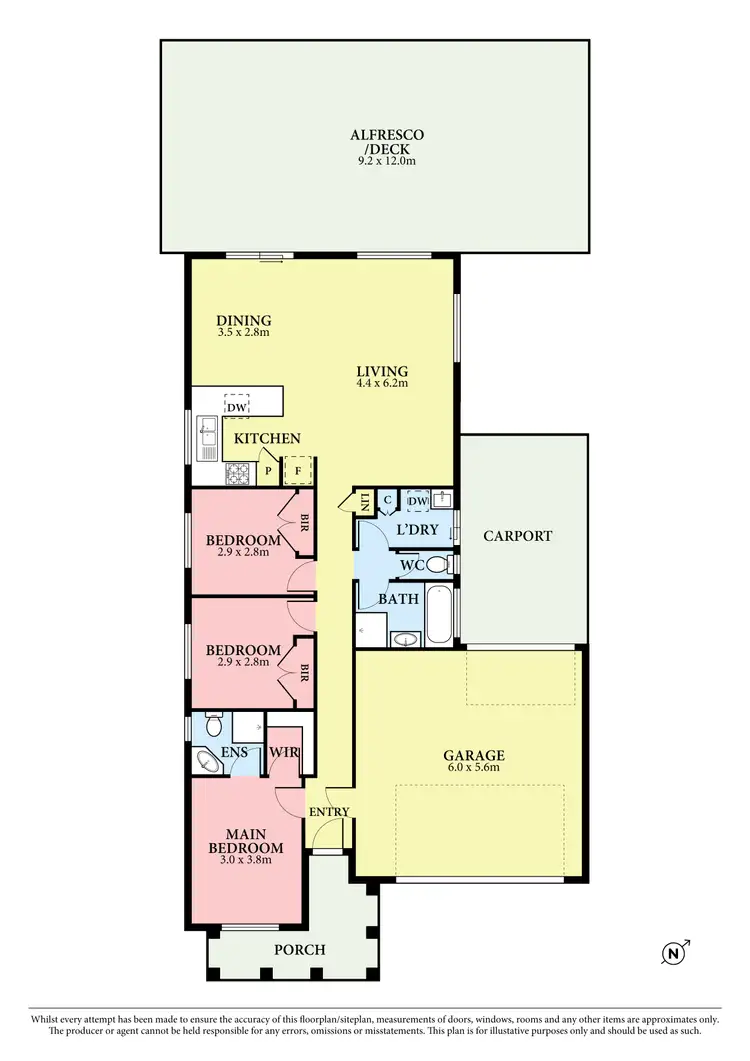 Floorplan of Homely house listing, 25 Scenic Terrace, South Morang VIC 3752