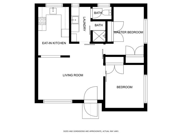 Floorplan of Homely block of units listing, 211 Lawrence Street, Wodonga VIC 3690