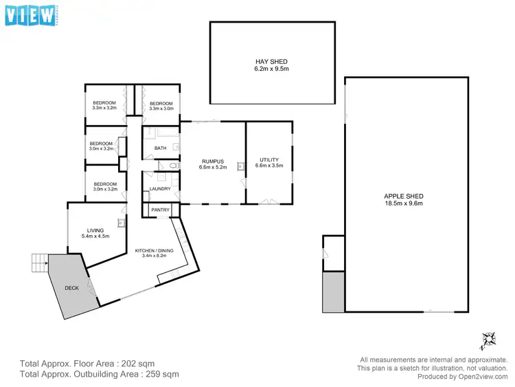 Floorplan of Homely house listing, 1557 Nicholls Rivulet Road, Nicholls Rivulet TAS 7112