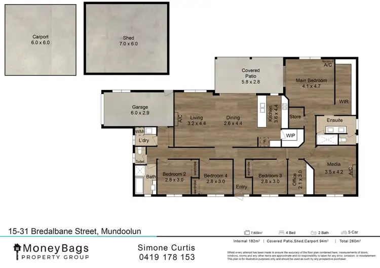 Floorplan of Homely house listing, 15-31 Bredalbane Street, Mundoolun QLD 4285