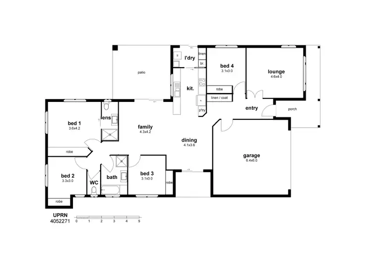 Floorplan of Homely house listing, Address available on request