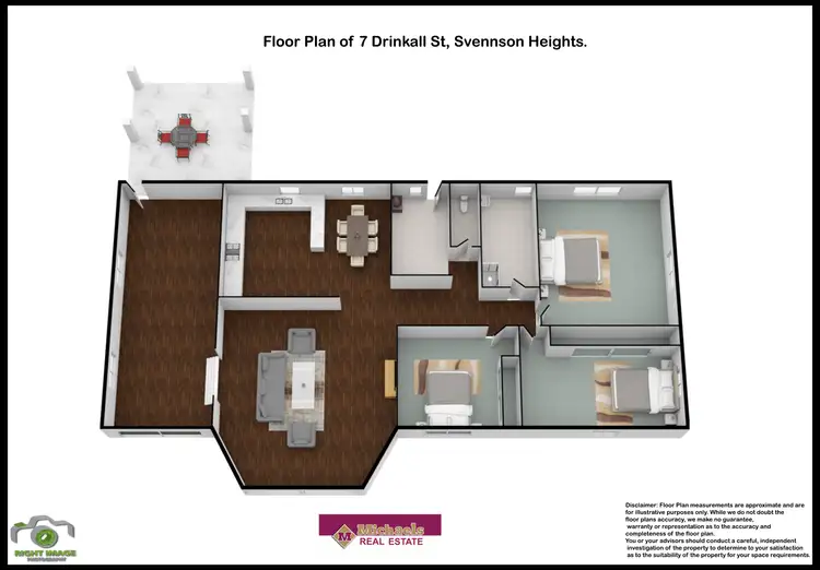 Floorplan of Homely house listing, 7 Drinkall Street, Svensson Heights QLD 4670