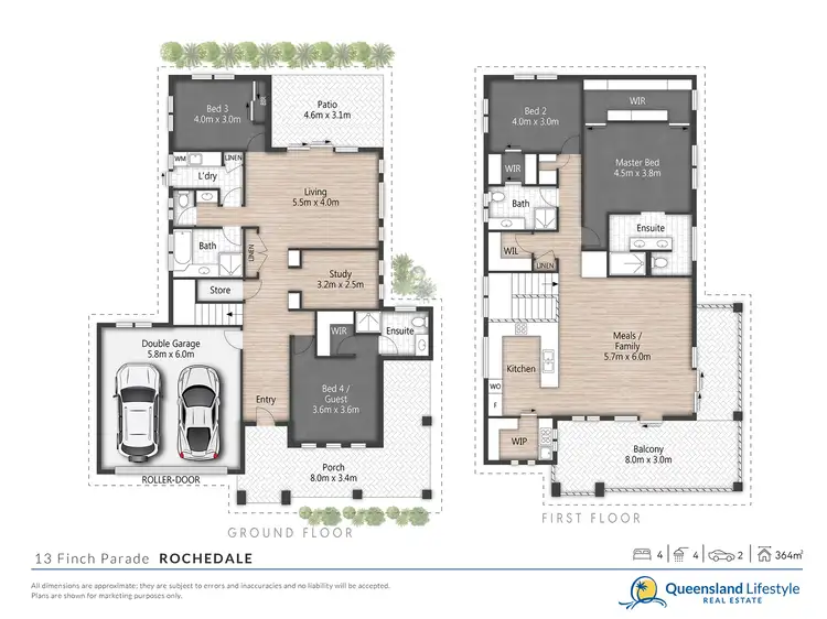Floorplan of Homely house listing, 13 Finch Parade, Rochedale QLD 4123
