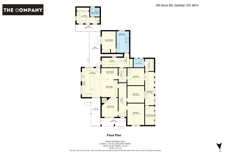 Floorplan of Homely house listing, 100 Gunn Road, Garfield VIC 3814