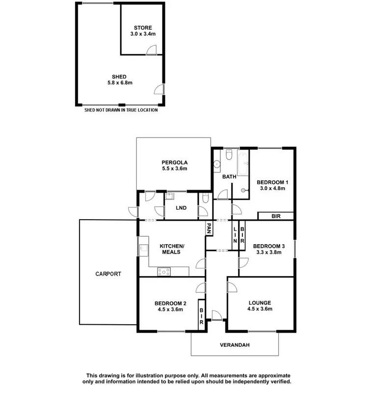 Floorplan of Homely house listing, 213 Commercial Street West, Mount Gambier SA 5290