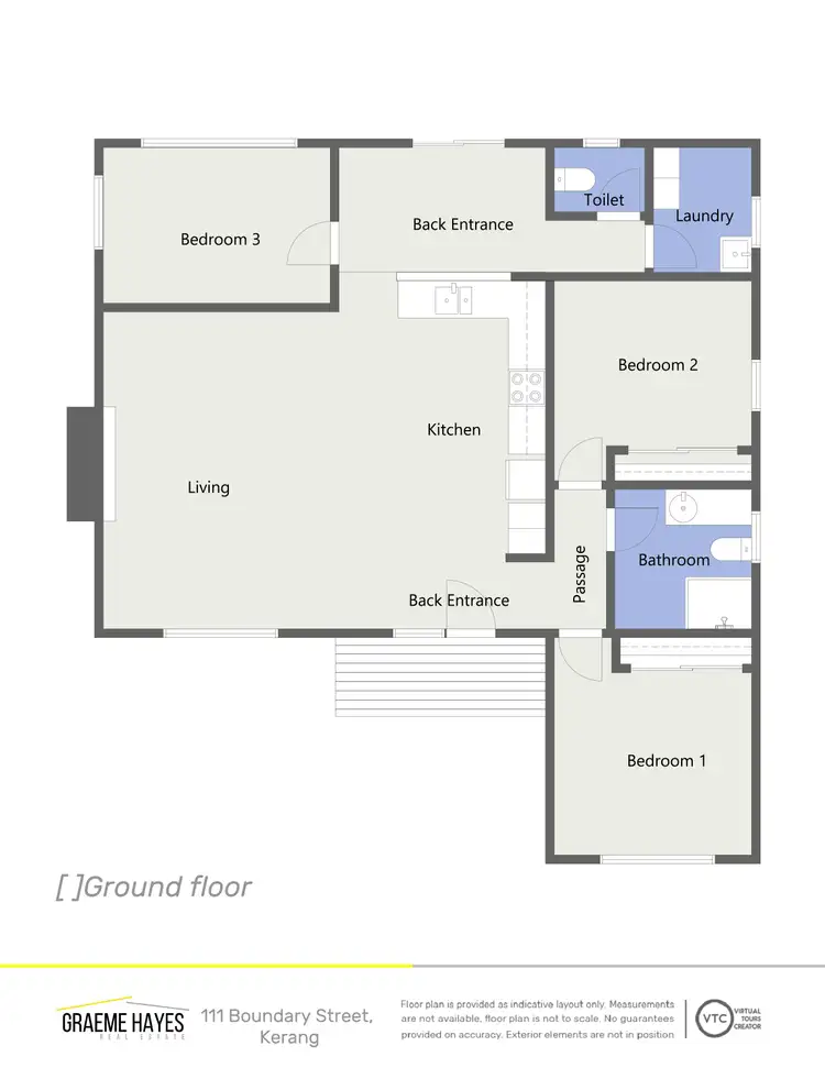 Floorplan of Homely house listing, 111 Boundary Street, Kerang VIC 3579