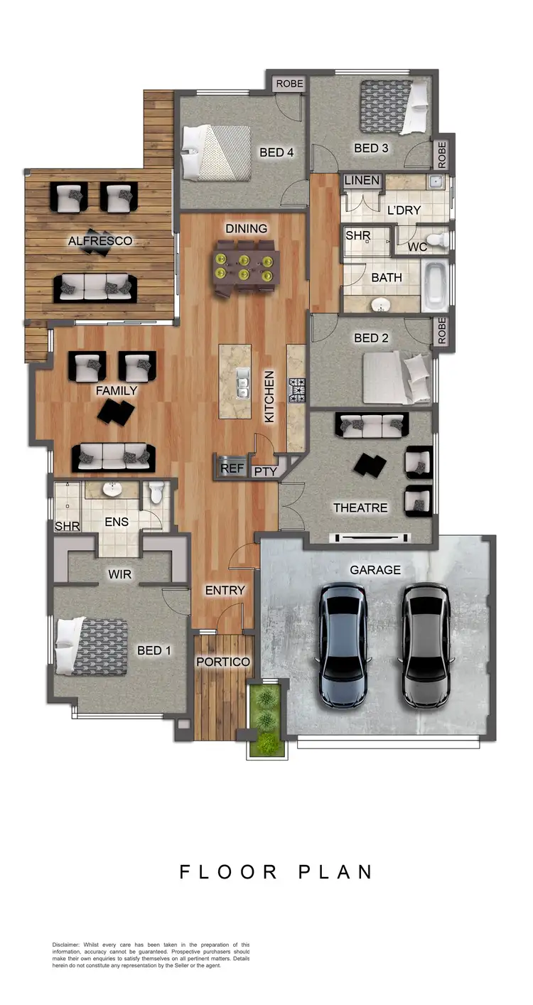 Floorplan of Homely house listing, 8 Illingbridge Street, Morley WA 6062
