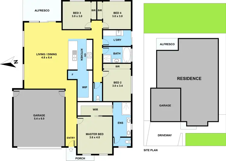 Floorplan of Homely house listing, 43 Latchford Drive, Mickleham VIC 3064