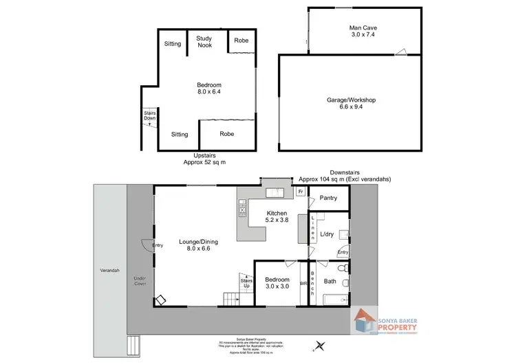 Floorplan of Homely house listing, 100 Irby Boulevard, Sisters Beach TAS 7321