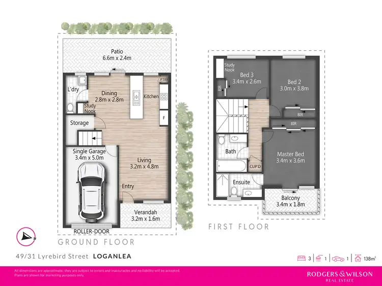 Floorplan of Homely townhouse listing, 49/31 Lyrebird Street, Loganlea QLD 4131