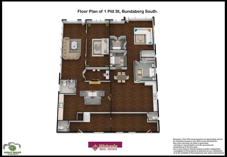 Floorplan of Homely house listing, 1 Pitt Street, Bundaberg South QLD 4670
